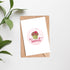LIFE IS SWEET folded greeting card